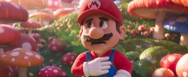 Imagem mostra cena do filme do Super Mario, que chega em março de 2023