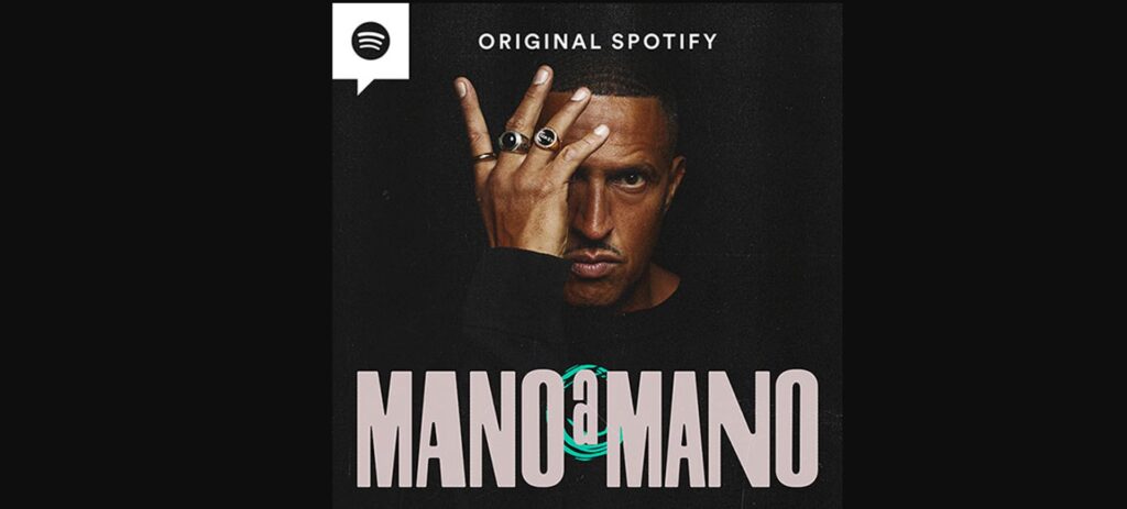 Capa do podcast Mano a Mano, apresentado por Mano Brown, original Spotify
