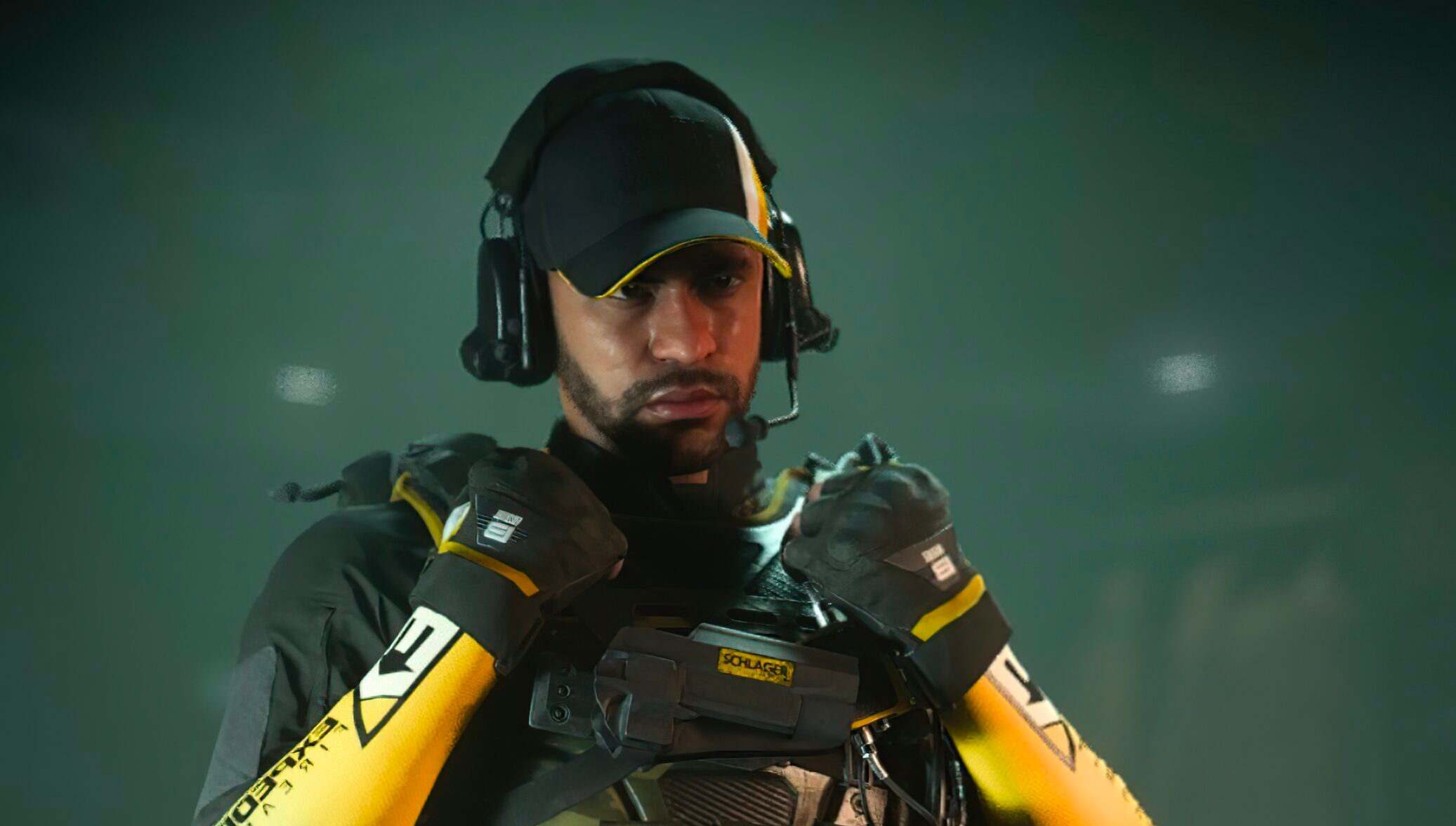 Neymar como operador do Call of Duty Modern Warfare 2