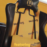 McDonald's cria cadeira gamer com suporte para batatas, molhos e lanche
