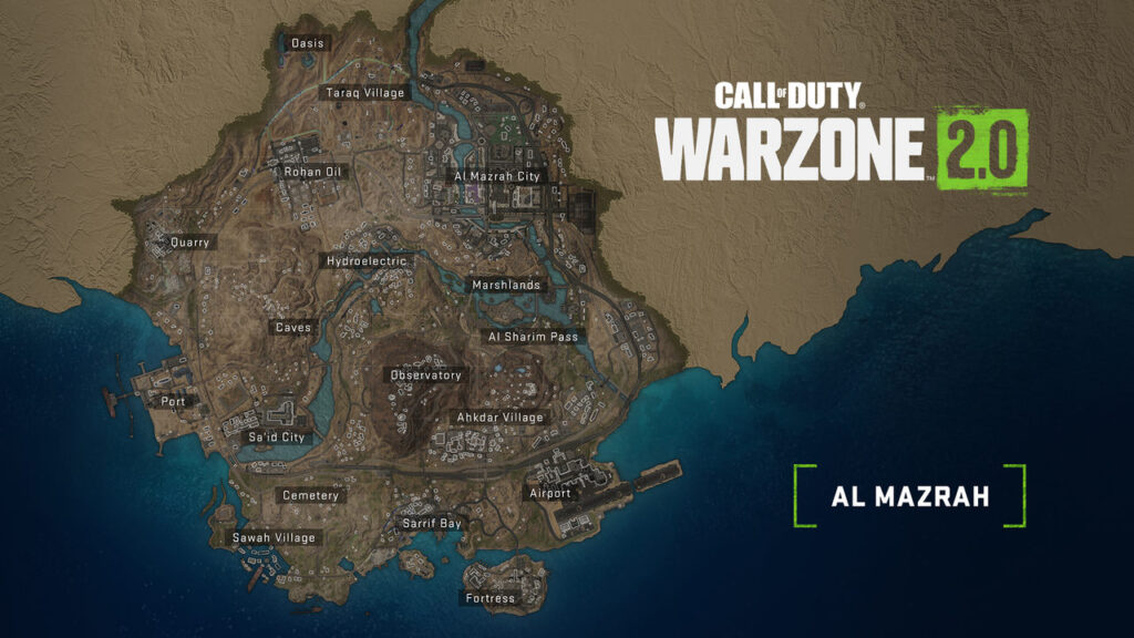 Mapa CoD Warzone 2