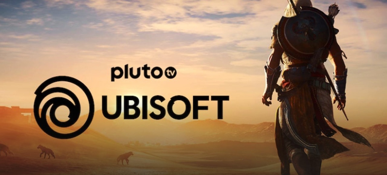Imagem de divulgação do canal Pluto TV Gaming por Ubisoft