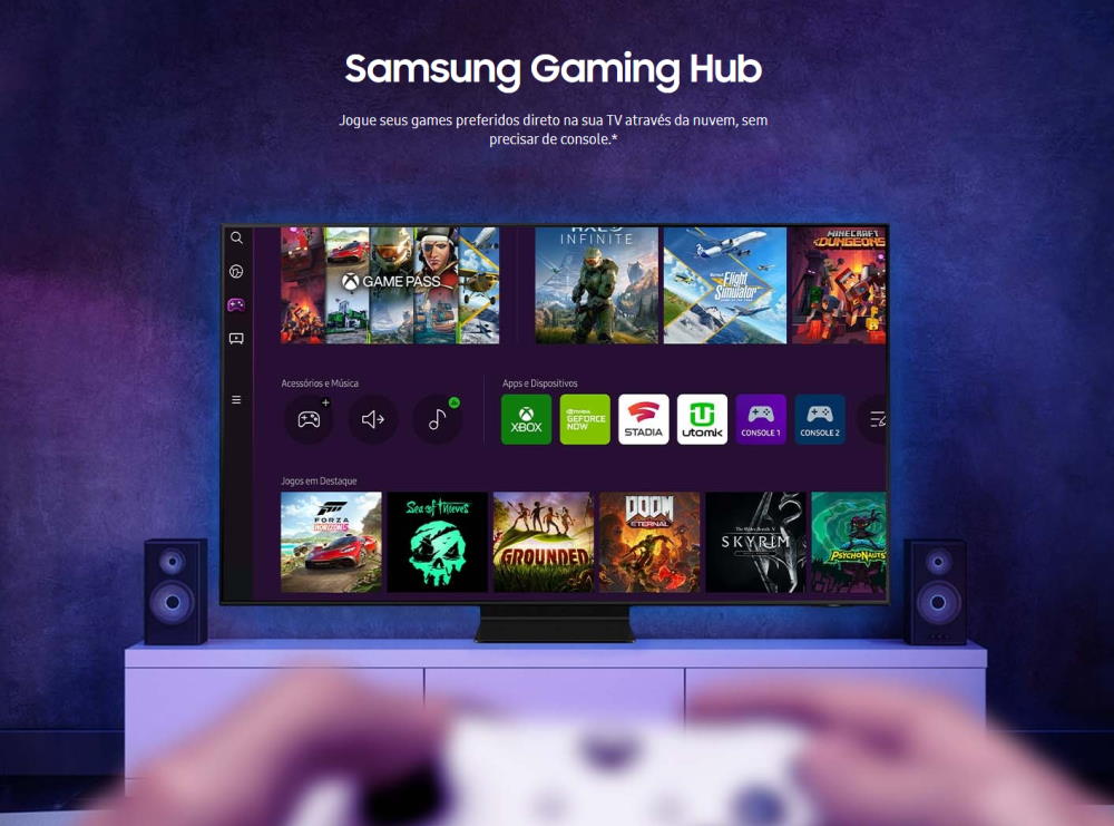 QN90B Samsung Gaming Hub