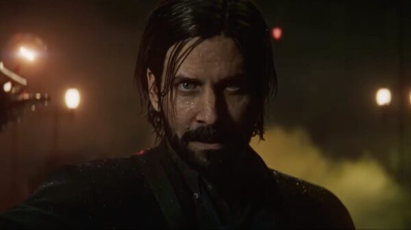 Imagem de Alan Wake II no trailer de anúncio