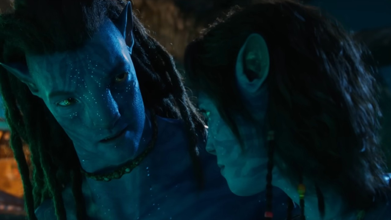 Captura mostra cena do filme Avatar: O Caminho da Água, com estreia prevista para 15 de dezembro de 2022