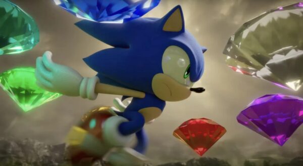 Imagem do trailer Showdown de Sonic Frontiers