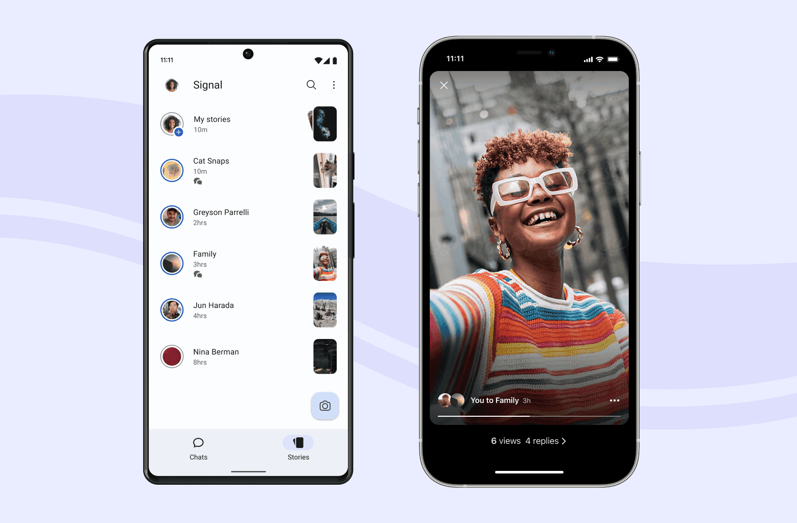 Signal libera oficialmente Stories para usuários de Android e iOS