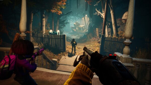 Imagem mostra cena do jogo Redfall, um FPS exclusivo para PC e Xbox