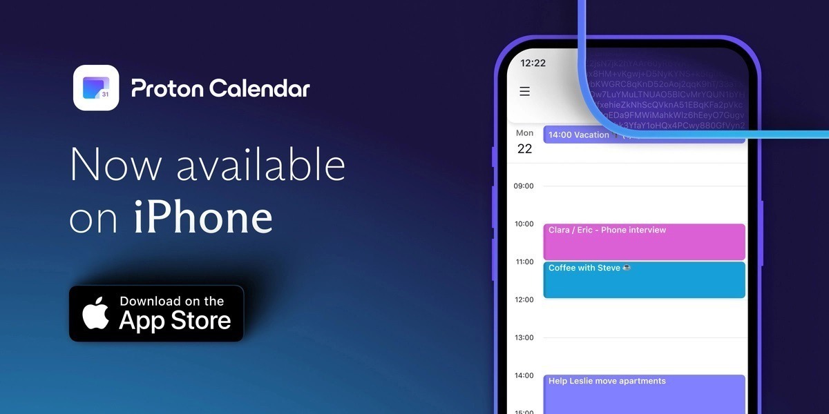 Proton lança aplicativo de calendário para iPhone