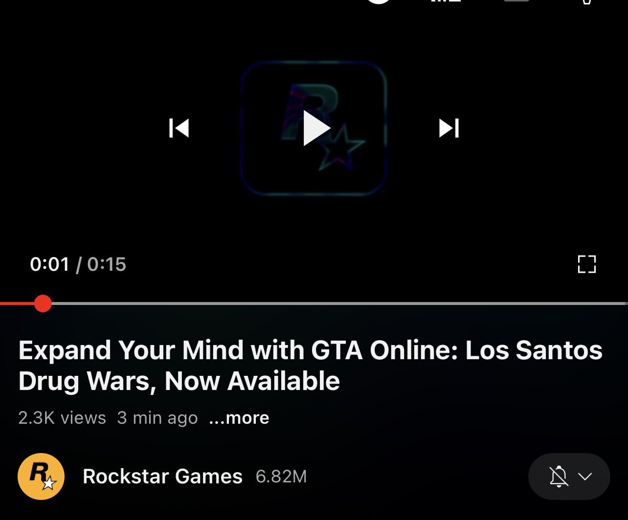 Imagem mostra que "teaser de GTA VI" postado nas páginas da Rockstar é, na verdade, um trailer para uma atualização de GTA Online