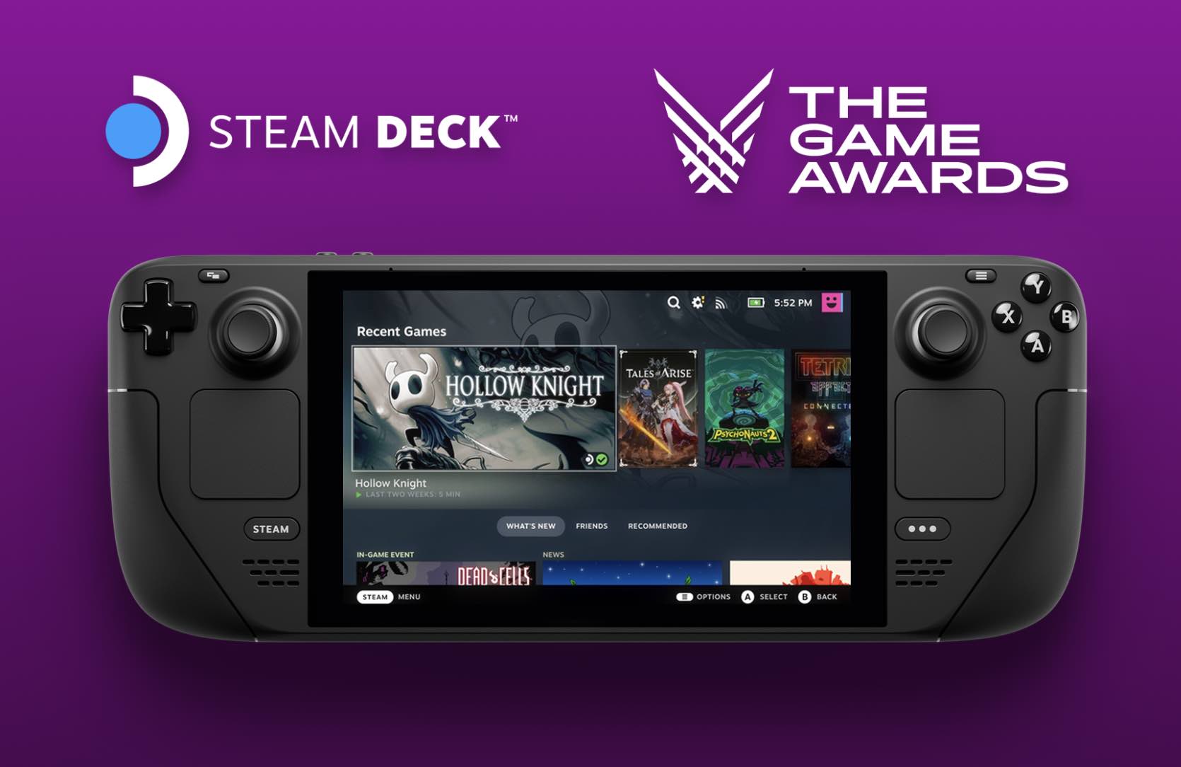 Valve vai dar um Steam Deck grátis por minuto durante o The Game Awards