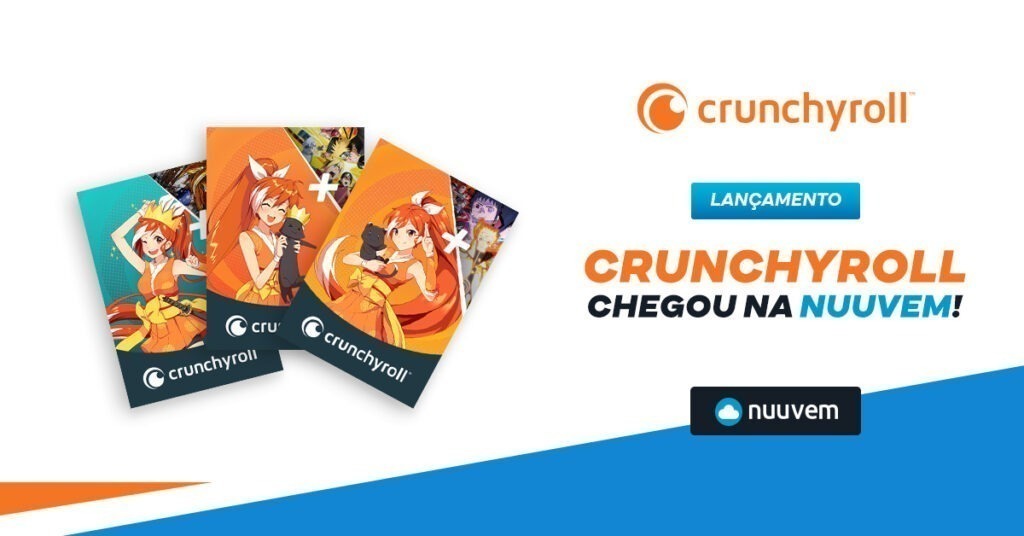 Crunchyroll e Nuuvem fecham parceria para planos especiais
