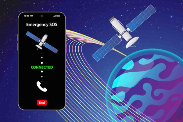 mensagem de emergência no celular via satélite