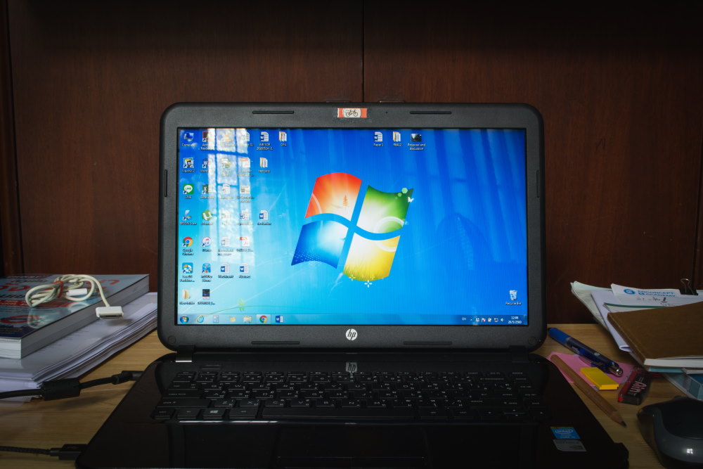 Notebook com Windows 7
