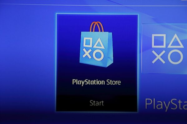 Imagem mostra logotipo da PlayStation Store