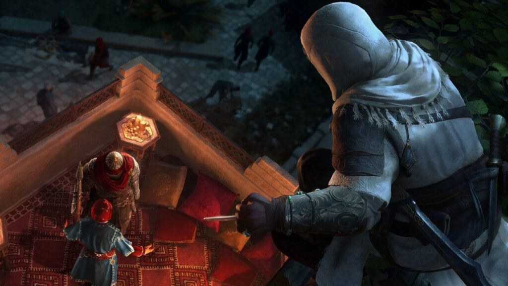 Imagem mostra cena de Assassin's Creed Mirage