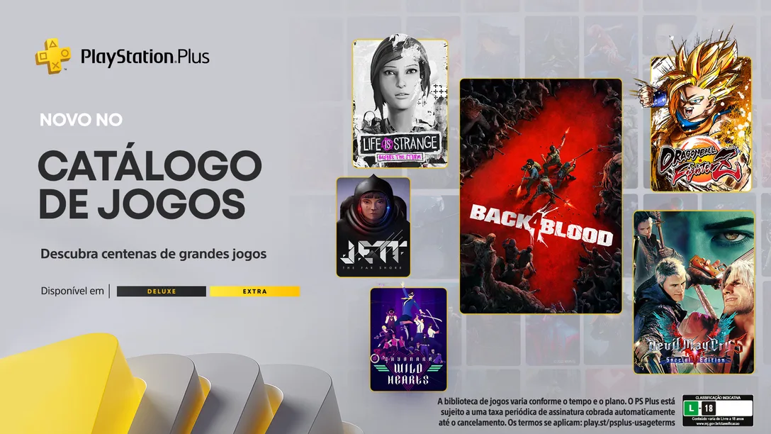 Banner mostra os jogos da PS Plus de janeiro de 2023