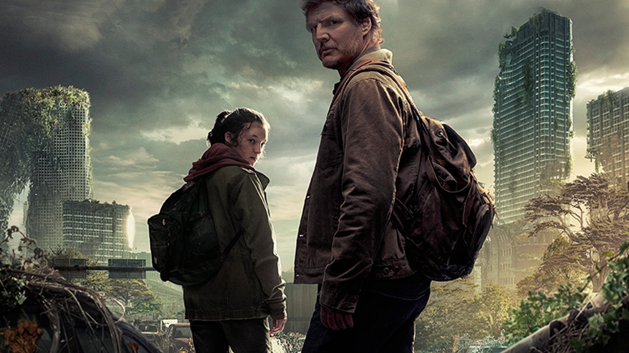 Imagem mostra pôster de divulgação da série The Last of Us