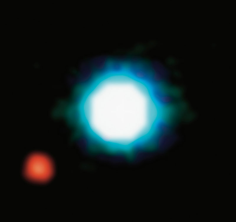 Imagem mostra o 2M1207b, o primeiro exoplaneta fotografado