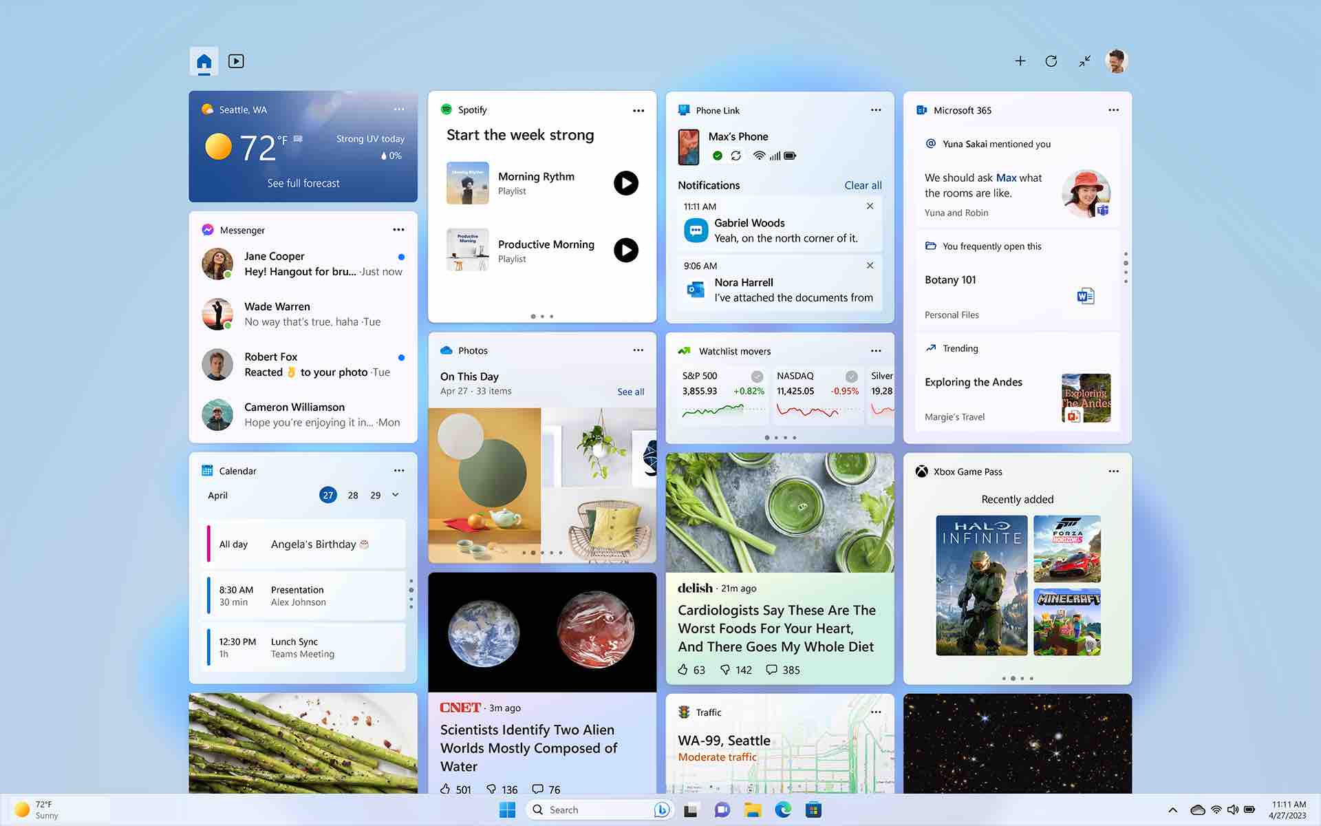 Windows 11 ganha Bing com inteligência artificial na barra de ferramentas
