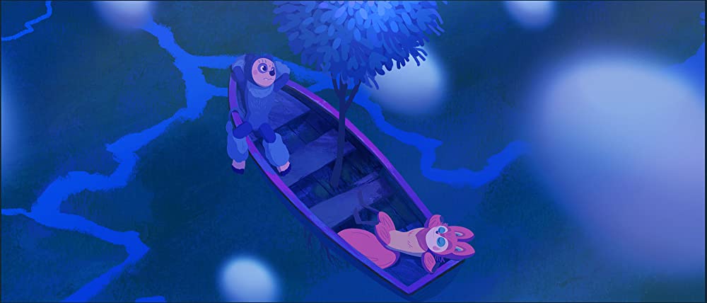 Imagem mostra cena da animação brasileira Perlimps, de Alê Abreu