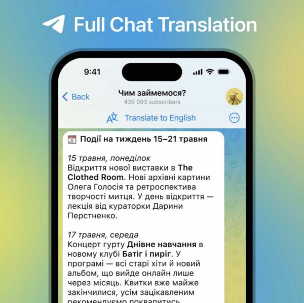 Telegram ganha tradução de mensagens em tempo real