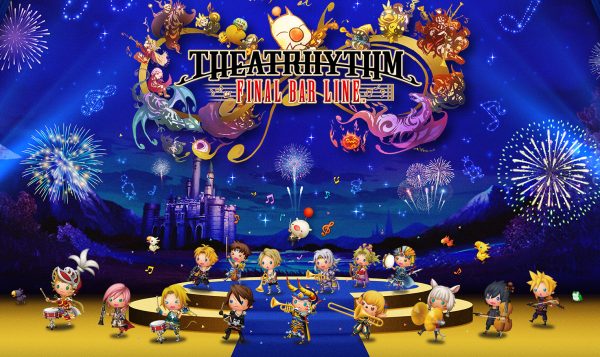 Imagem mostra cena do jogo Theatrhythm Final Bar Line, da Square Enix
