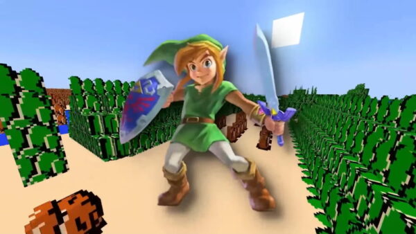 Zelda no Minecraft