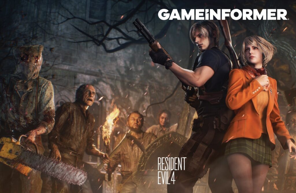 Resident Evil 4 Remake: capa da Game Informer