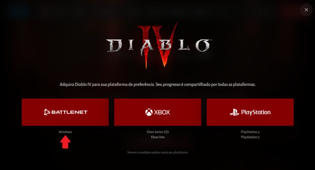 Como baixar o open beta de Diablo IV no PC - Passo 2