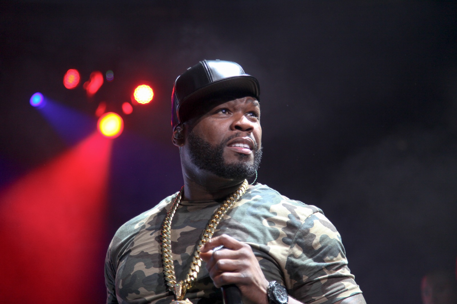Foto de 50 Cent, que está envolvido em projeto de GTA