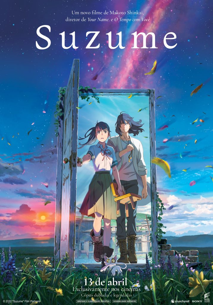 Suzume, novo filme de Makoto Shinkai