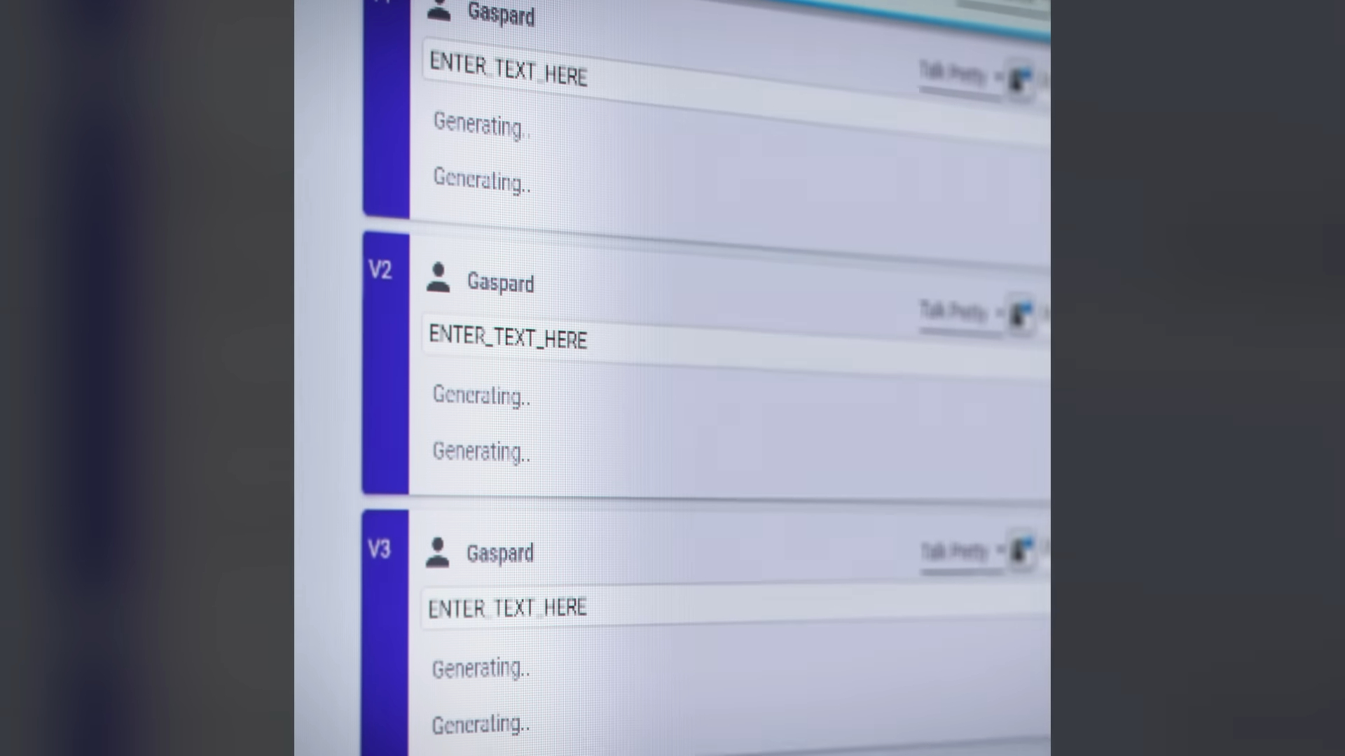 Imagem mostra funcionamento da Ghostwriter, ferramenta de inteligência artificial da Ubisoft