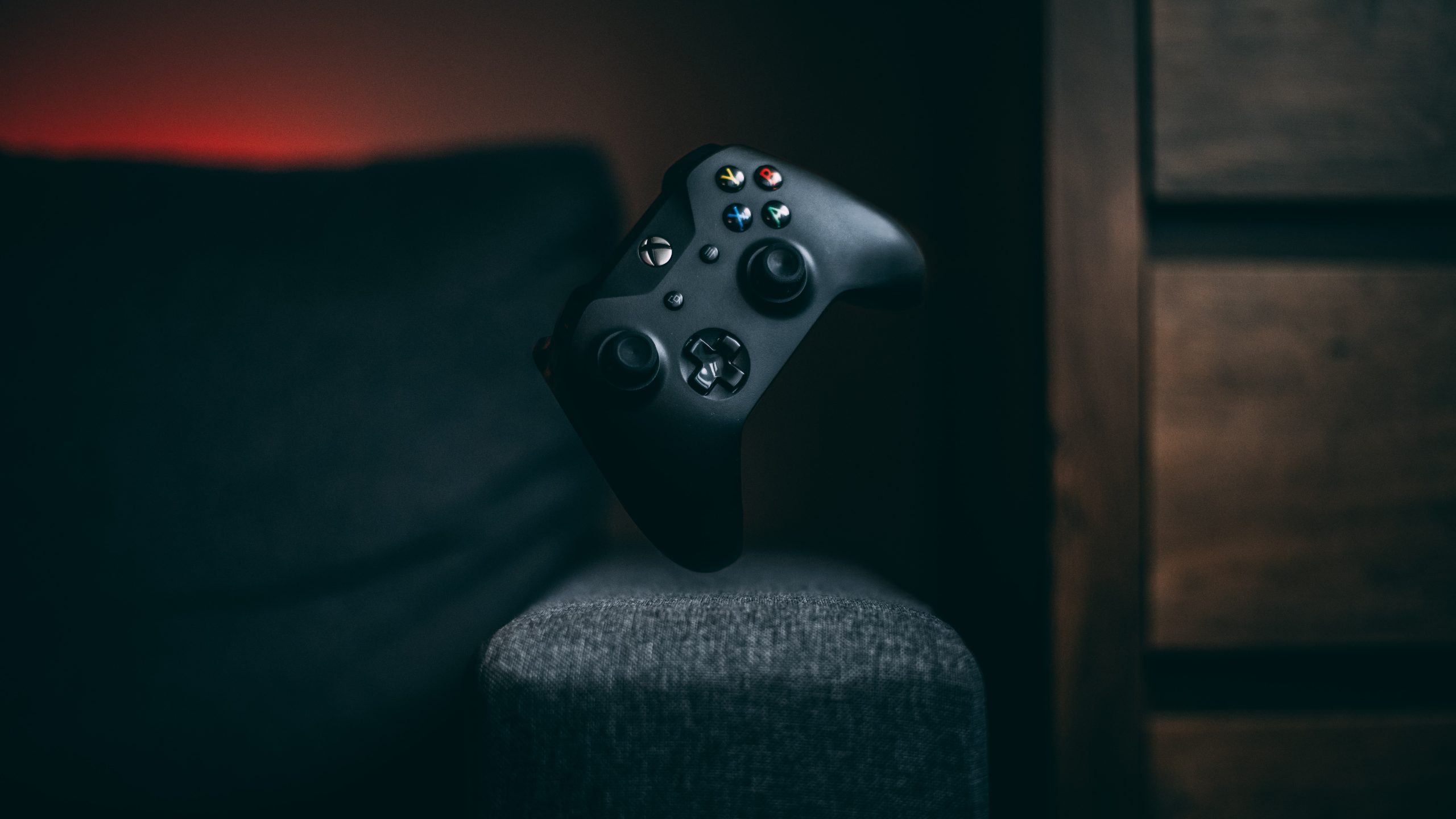 Imagem mostra o controle dos videogames Xbox