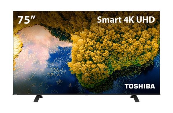 Toshiba 4K Smart TV 75 polegadas