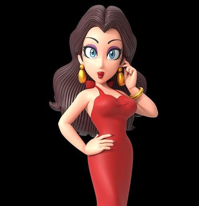 Imagem mostra a personagem Pauline, tida como ex-namorada do Super Mario