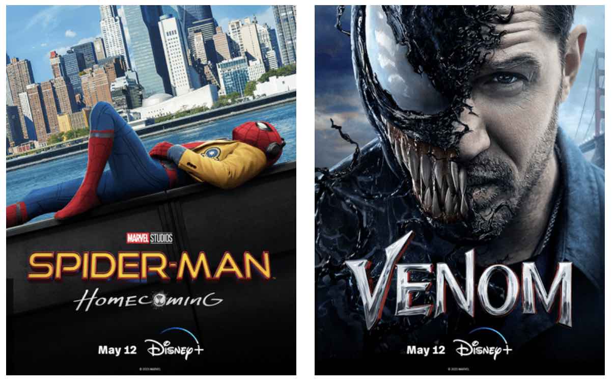 Filmes do Homem-Aranha chegarão ao Disney+