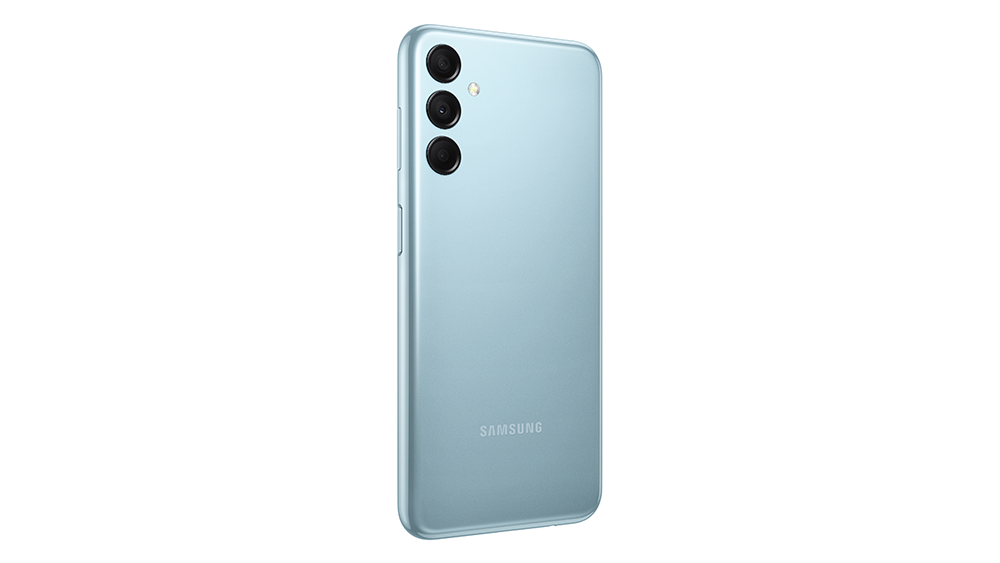 Imagem mostra o novo smartphone Samsung Galaxy M14