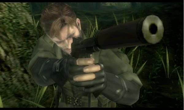 Imagem mostra a cena do jogo Metal Gear Solid 3: Snake Eater, da Konami