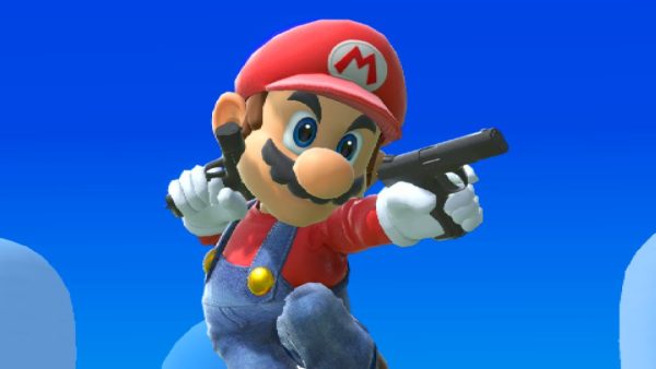Super Mario com arma