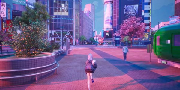 Tóquio em versão anime feito com Unreal Engine 5