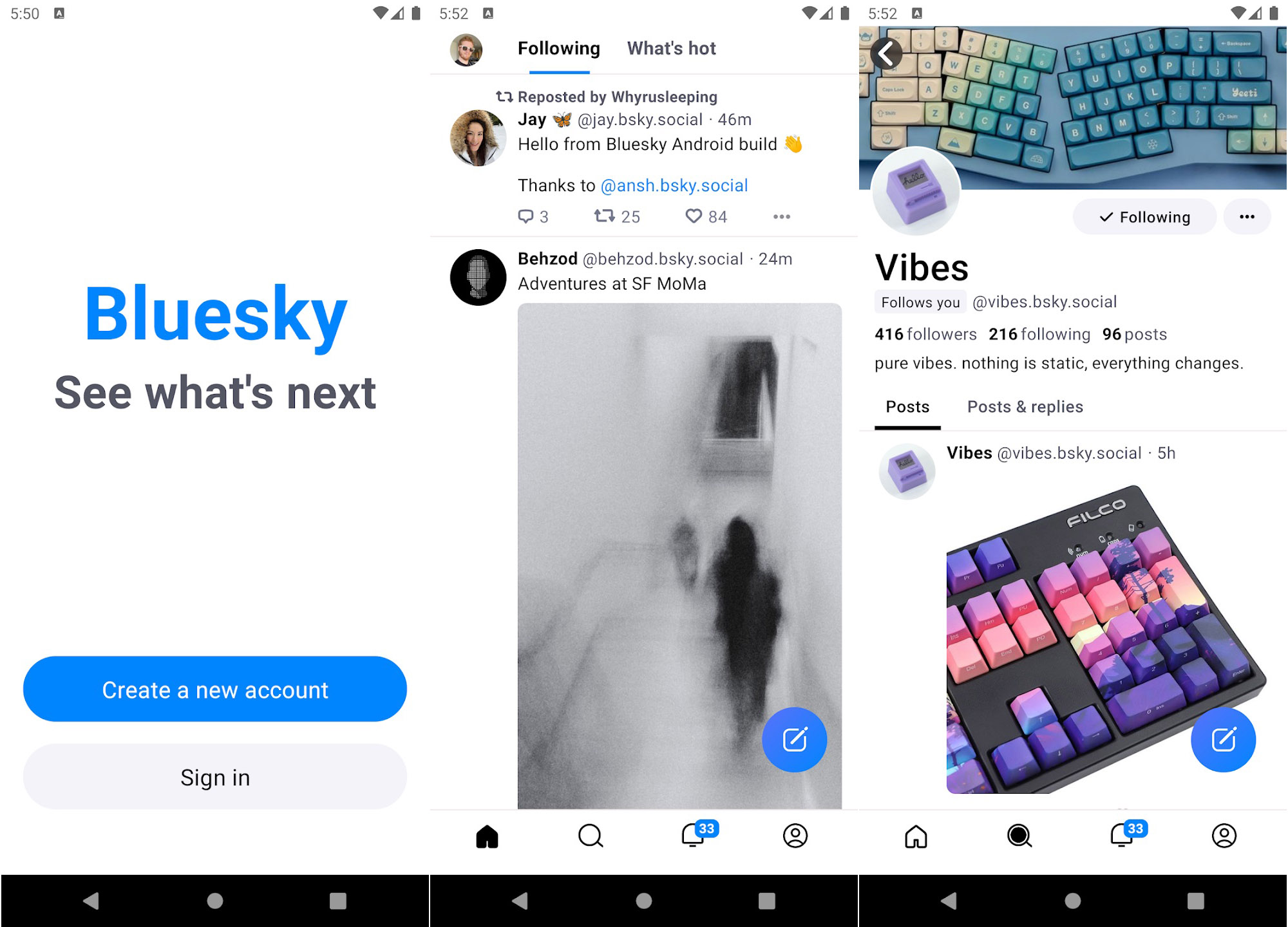 Bluesky lança aplicativo para Android