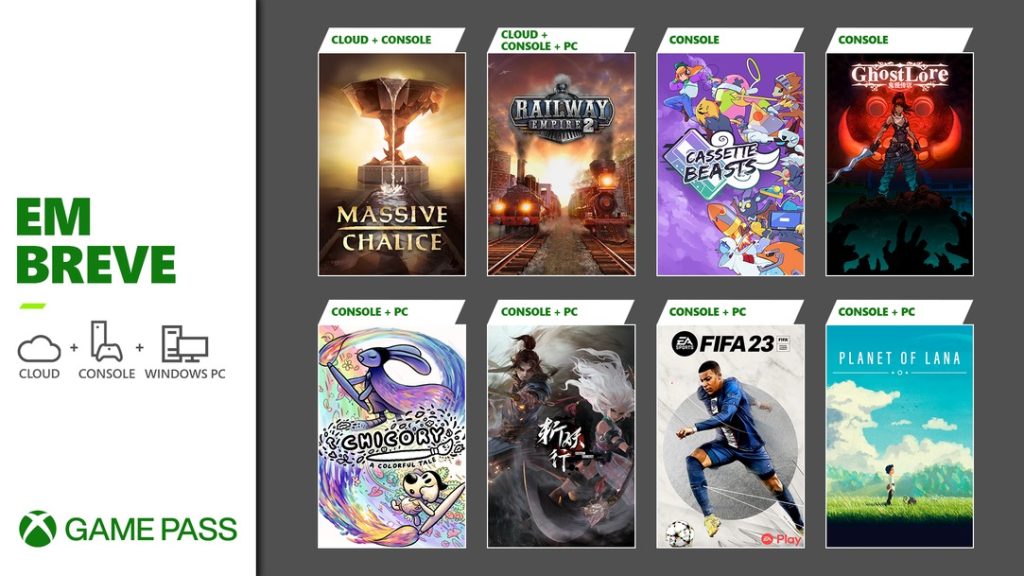 Xbox Game Pass - 2ª quinzena de maio de 2023
