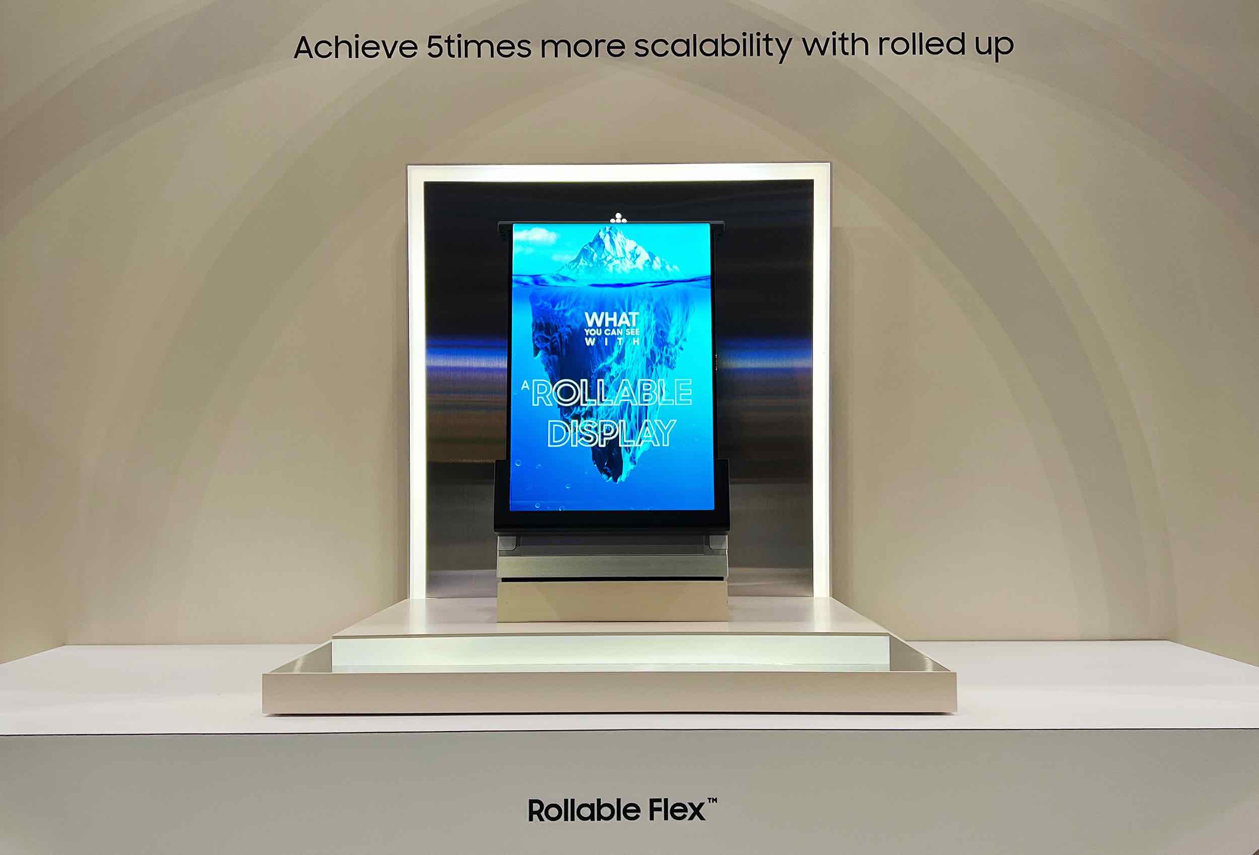 Rollable Flex, display flexível da Samsung