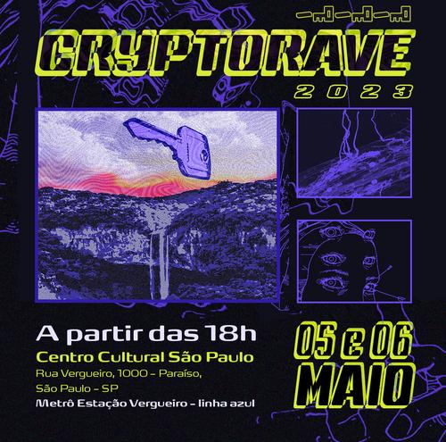 Cryptorave acontece nesta sexta-feira (5) em São Paulo