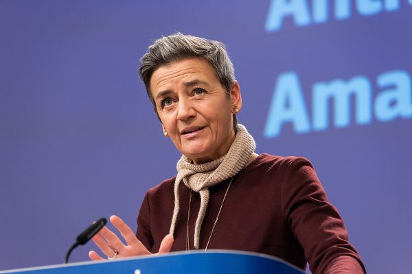 Margrethe Vestager, vice-presidente da Comissão Europeia