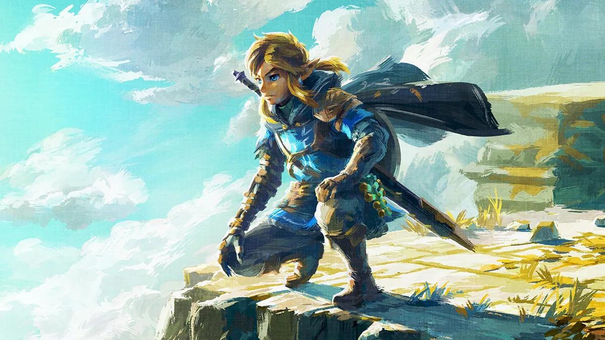 Capa do jogo The Legend of Zelda: Tears of the Kingdom; saga de Link ganha adaptação de filme live-action, com coprodução da Nintendo e Sony Pictures