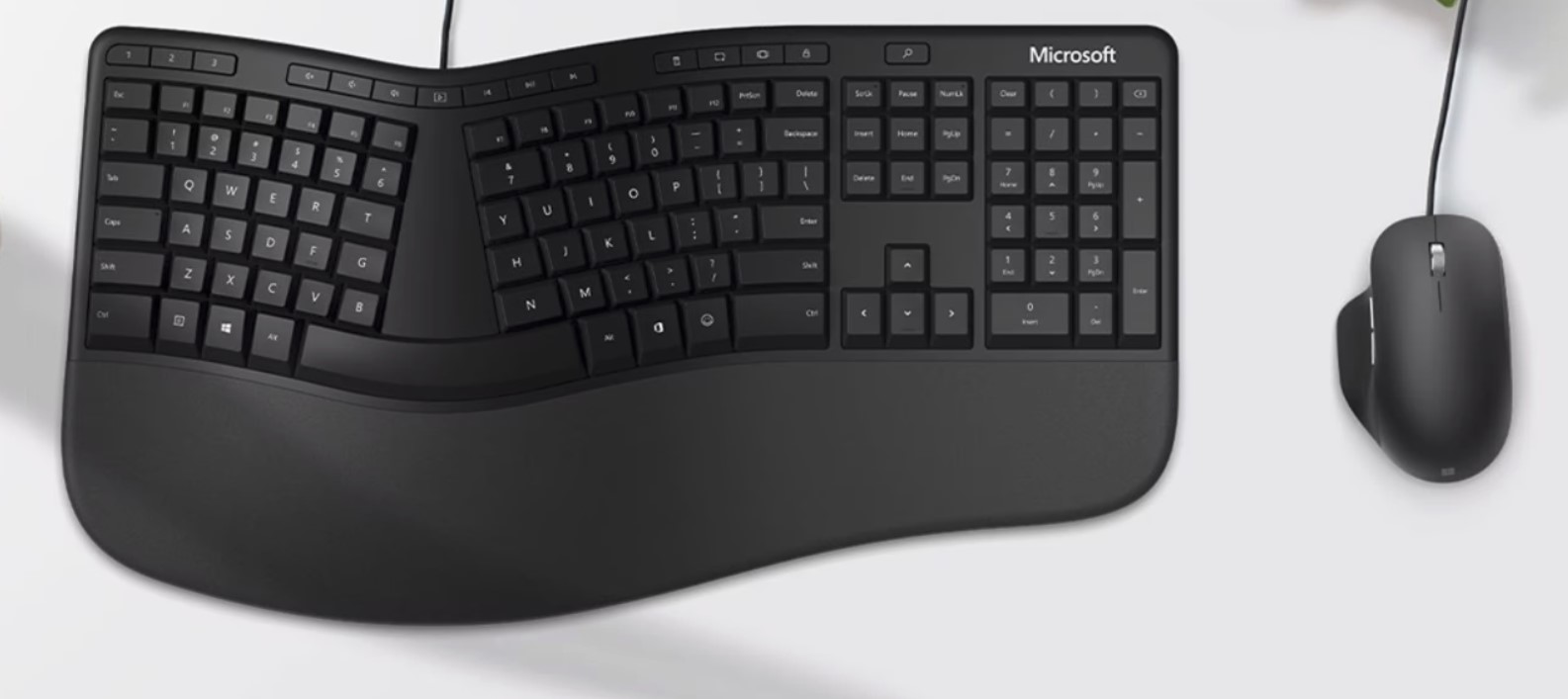 mouse e teclado da Microsoft