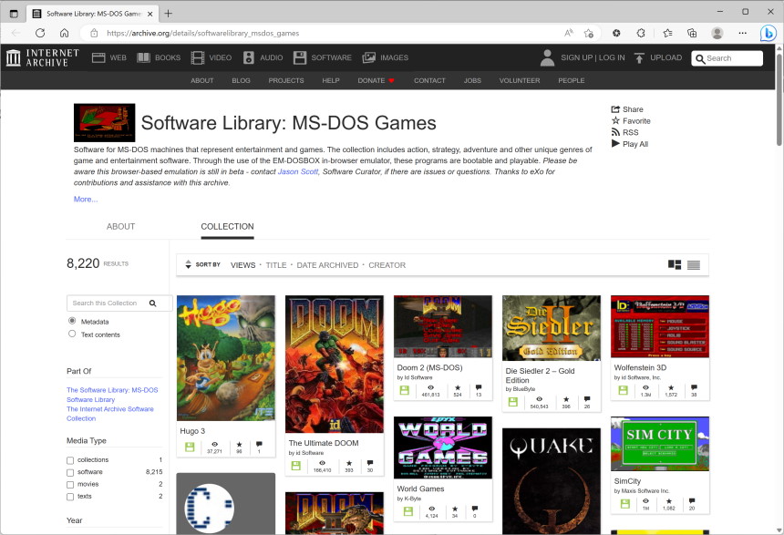 Site Jogos antigos de Pc Ms-dos - Notícia Gamer - GGames