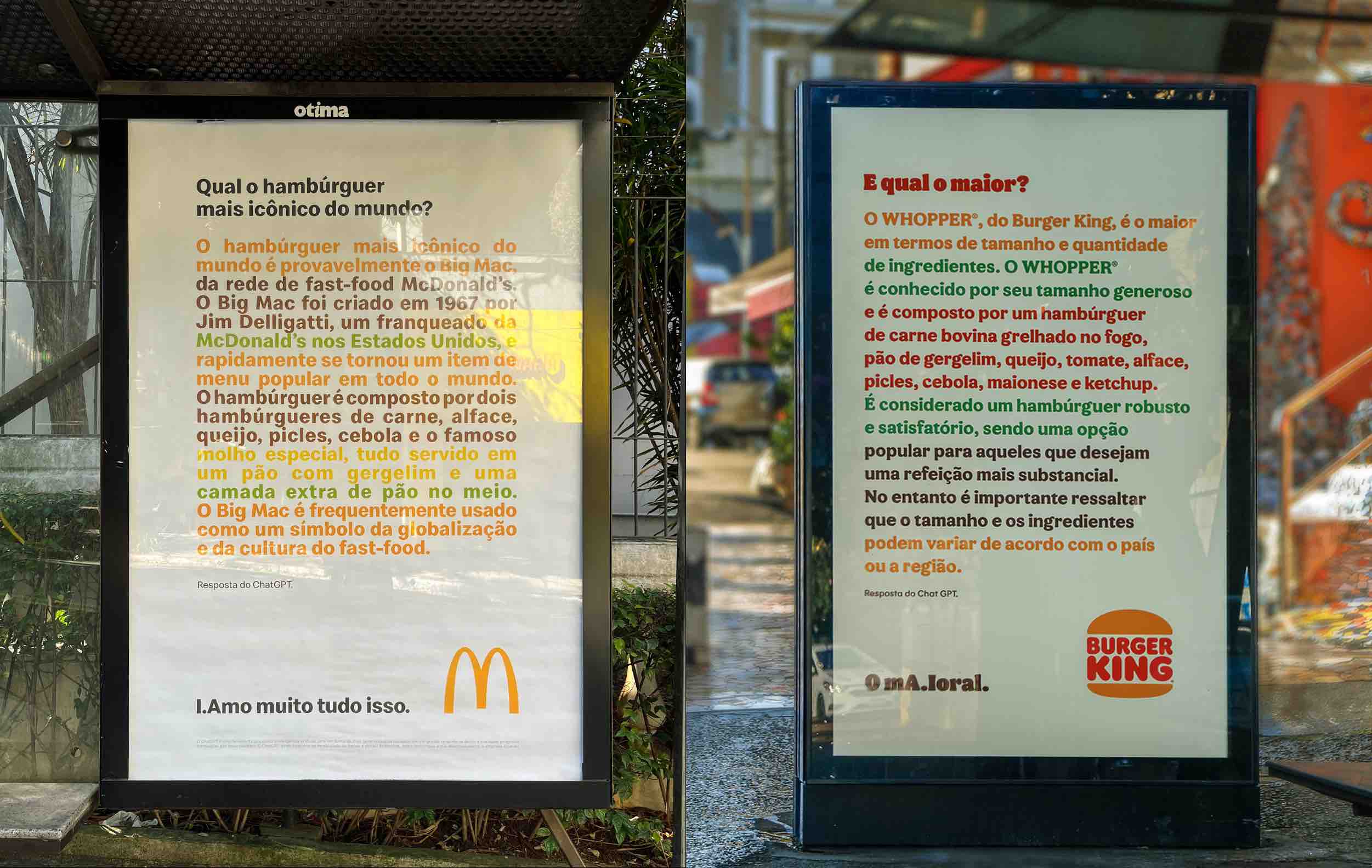 McDonald's e Burger King travam batalha gerada por inteligência artificial